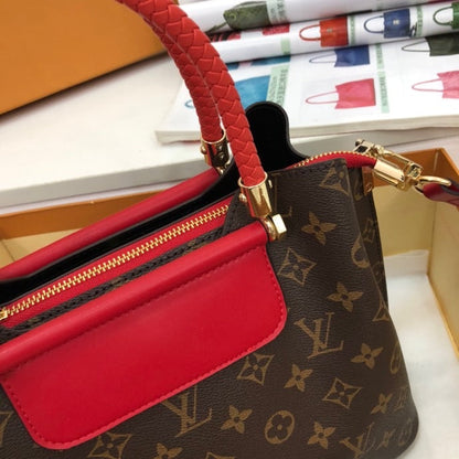LU Bag Brown Red