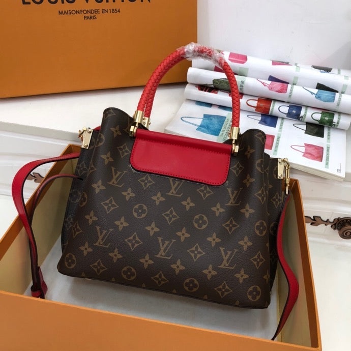 LU Bag Brown Red