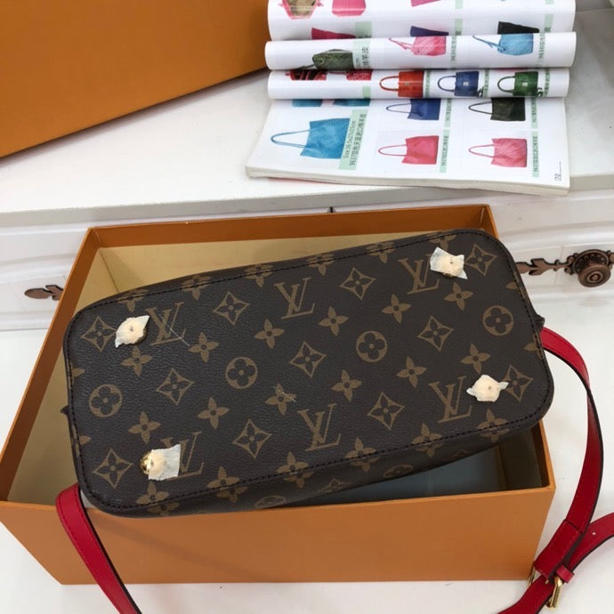 LU Bag Brown Red