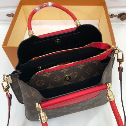 LU Bag Brown Red
