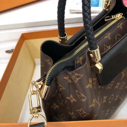 LU Bag Brown Black