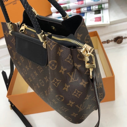LU Bag Brown Black