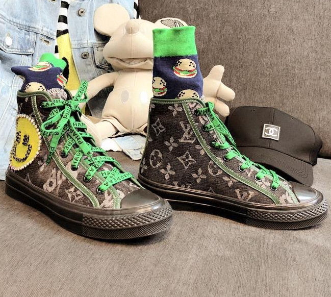 LU Trainers  Sneakers High Socks