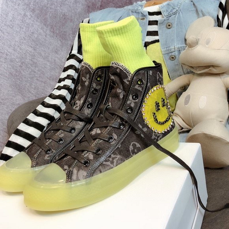 LU Trainers  Sneakers High Socks