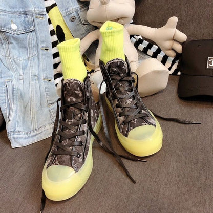 LU Trainers  Sneakers High Socks