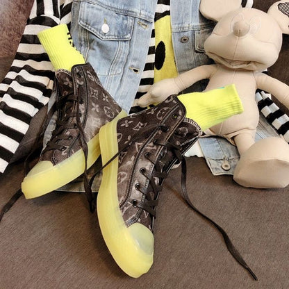 LU Trainers  Sneakers High Socks