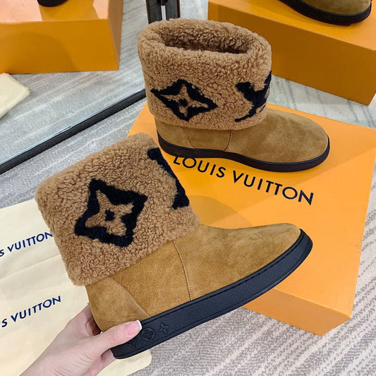 LU UGG Boots Warm Brown
