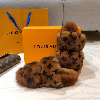 LU  Slippers Bom Dia Mink 2 Color 's