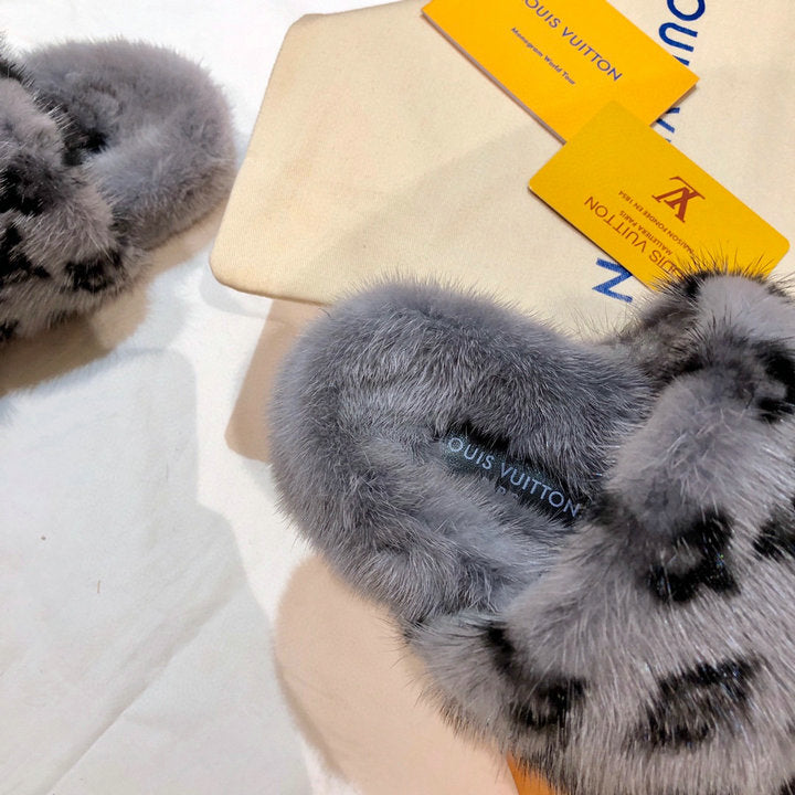 LU  Slippers Bom Dia Mink 2 Color 's