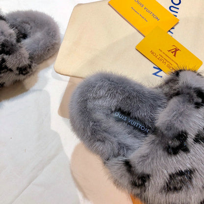 LU  Slippers Bom Dia Mink 2 Color 's