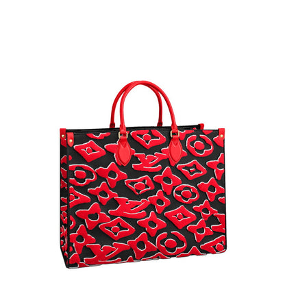 LU URS Tote Bag Red 35 cm