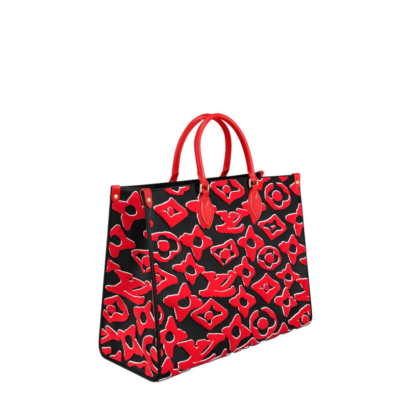 LU URS Tote Bag Red 35 cm