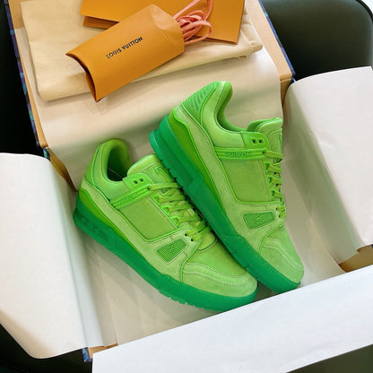LU Sneakers Run Away Green
