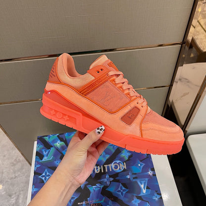 LU Sneakers Run Away Orange