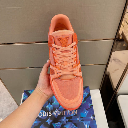 LU Sneakers Run Away Orange