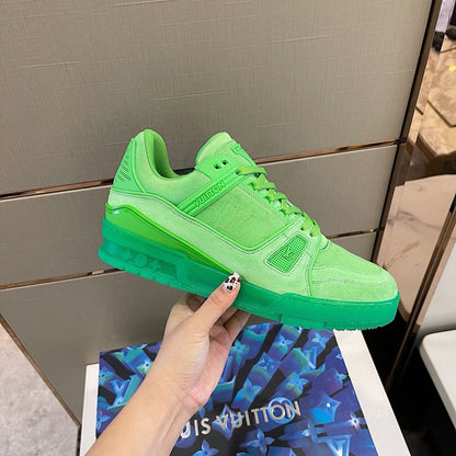 LU Sneakers Run Away Green