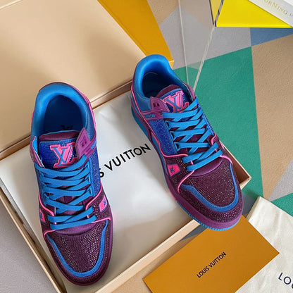 LU Sneakers Monogram Stones