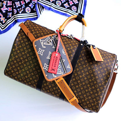 LU Bag Holdalls Brown 50cm