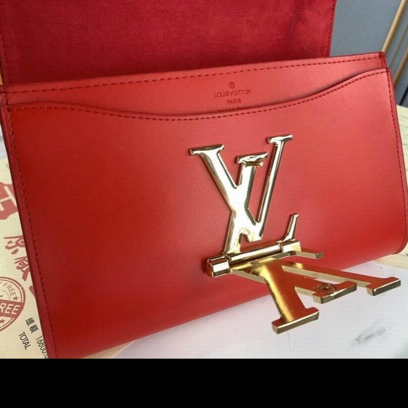 LU Bag Evening Shoulder Red