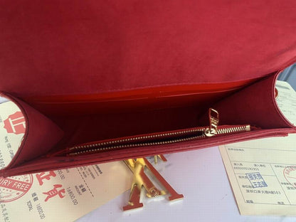 LU Bag Evening Shoulder Red