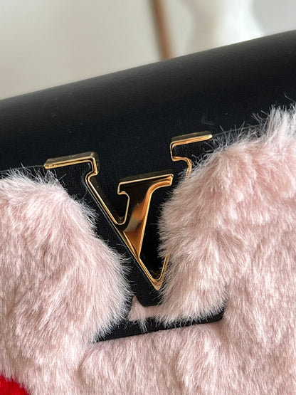 LU Bag Fur Colorful 27 cm