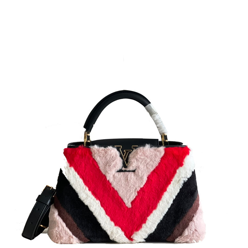 LU Bag Fur Colorful 27 cm