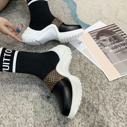 LU  Sneakers Trainer Knee