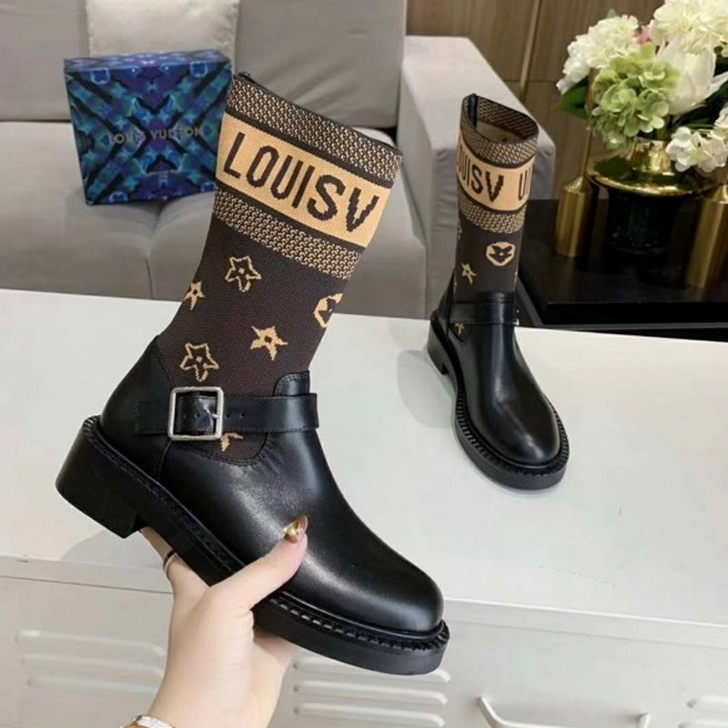 LU Boots Black High