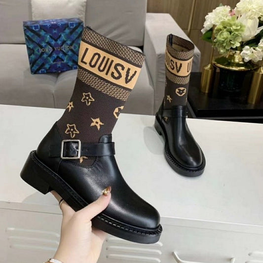 LU Boots Black High
