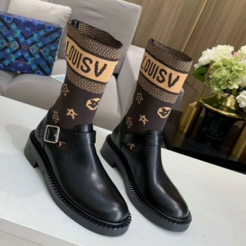 LU Boots Black High