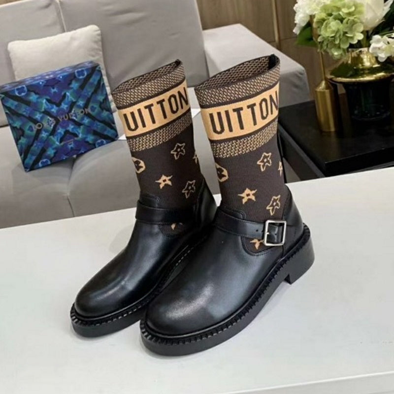 LU Boots Black High