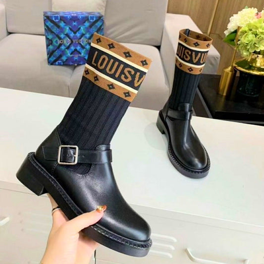 LU Boots Black High