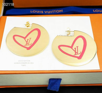 LU Earring Fail in Love Vinyl