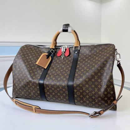 LU Bag Holdalls Brown 50cm
