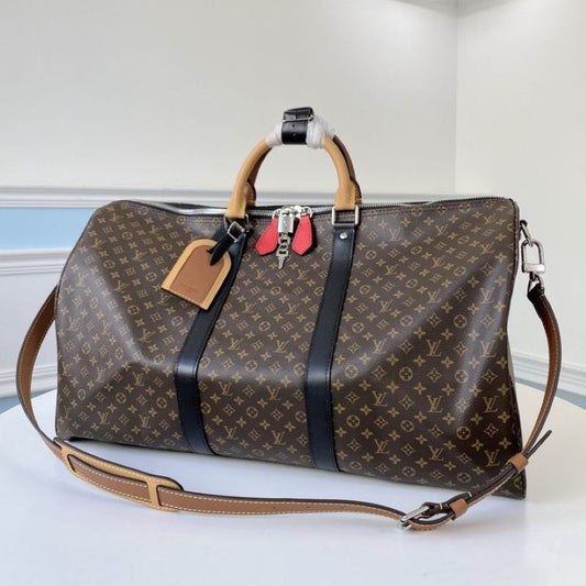 LU Bag Holdalls Brown 50cm