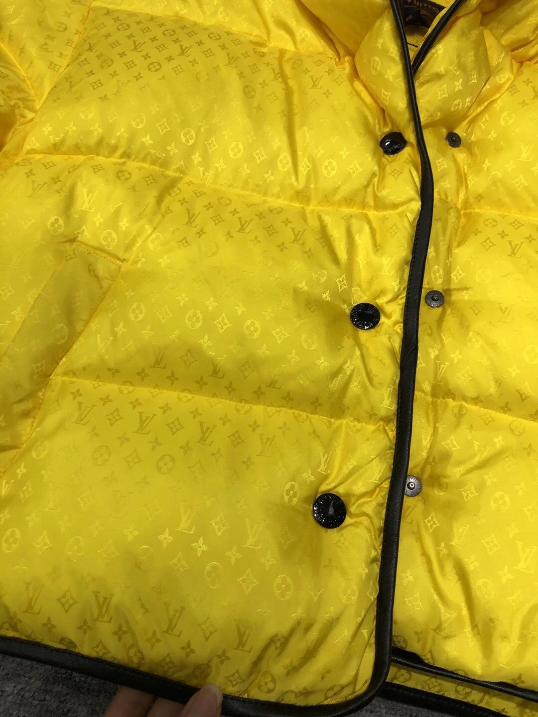 LU Down Jacket Yellow