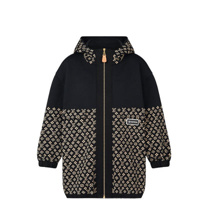 LU Jacket Knit Oversized Monogram Woman