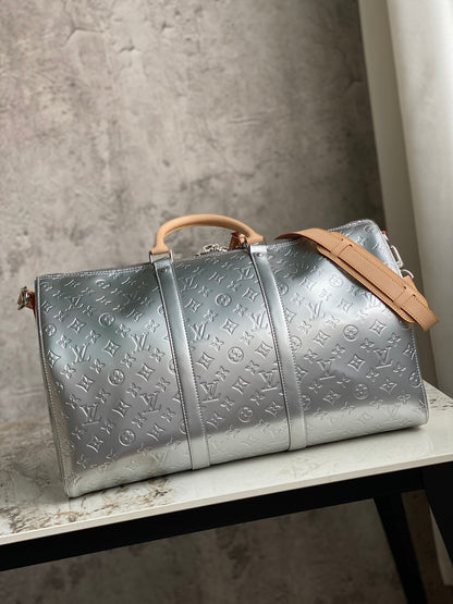 LU Bag Holdalls Silver 50 cm Keepall