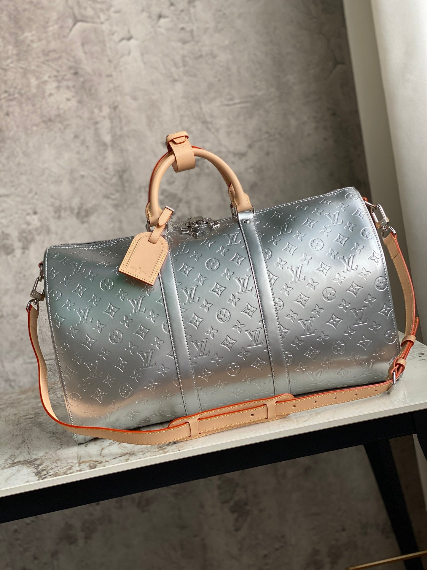 LU Bag Holdalls Silver 50 cm Keepall