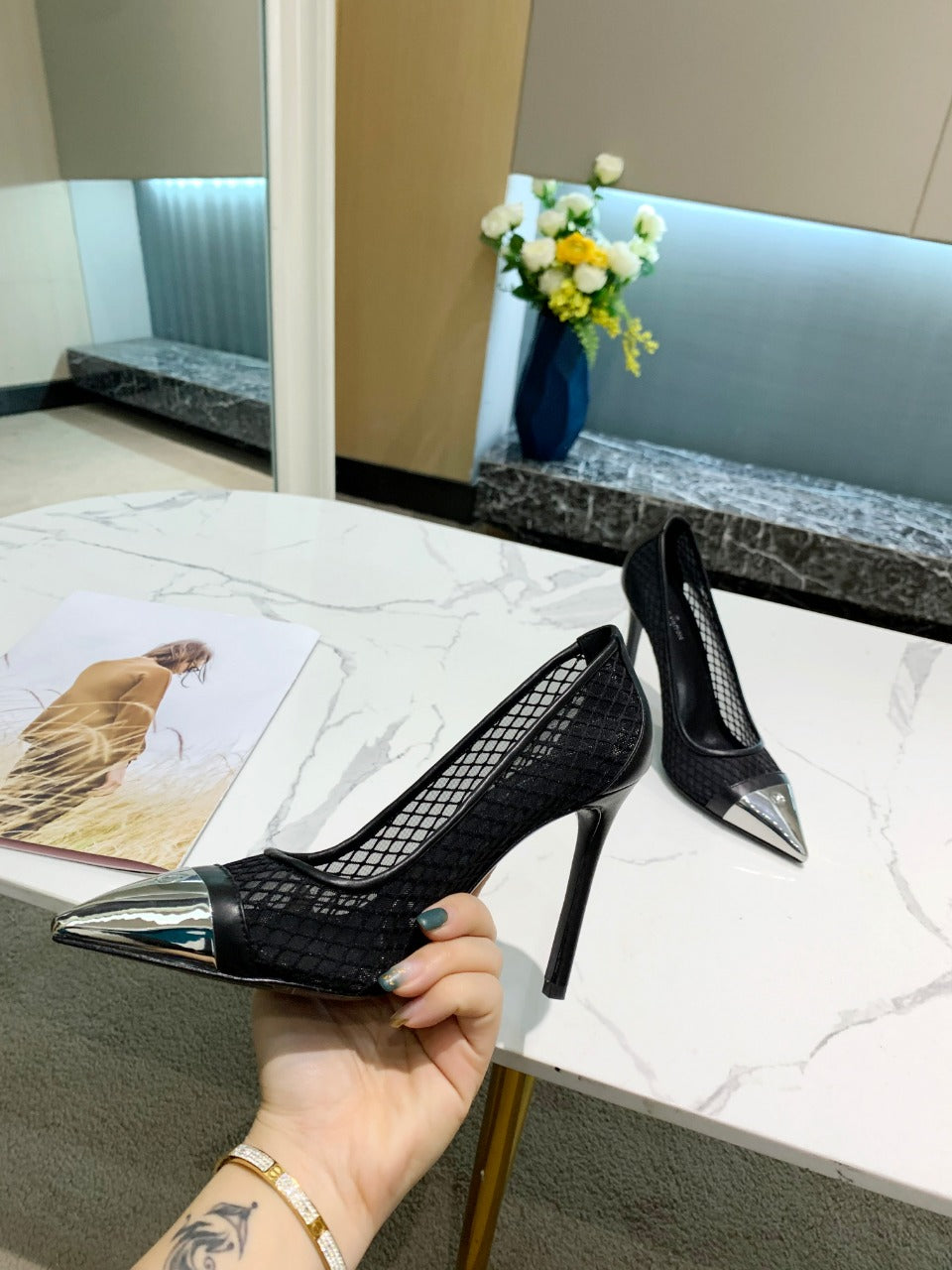 LU Leather Pump  Shoes