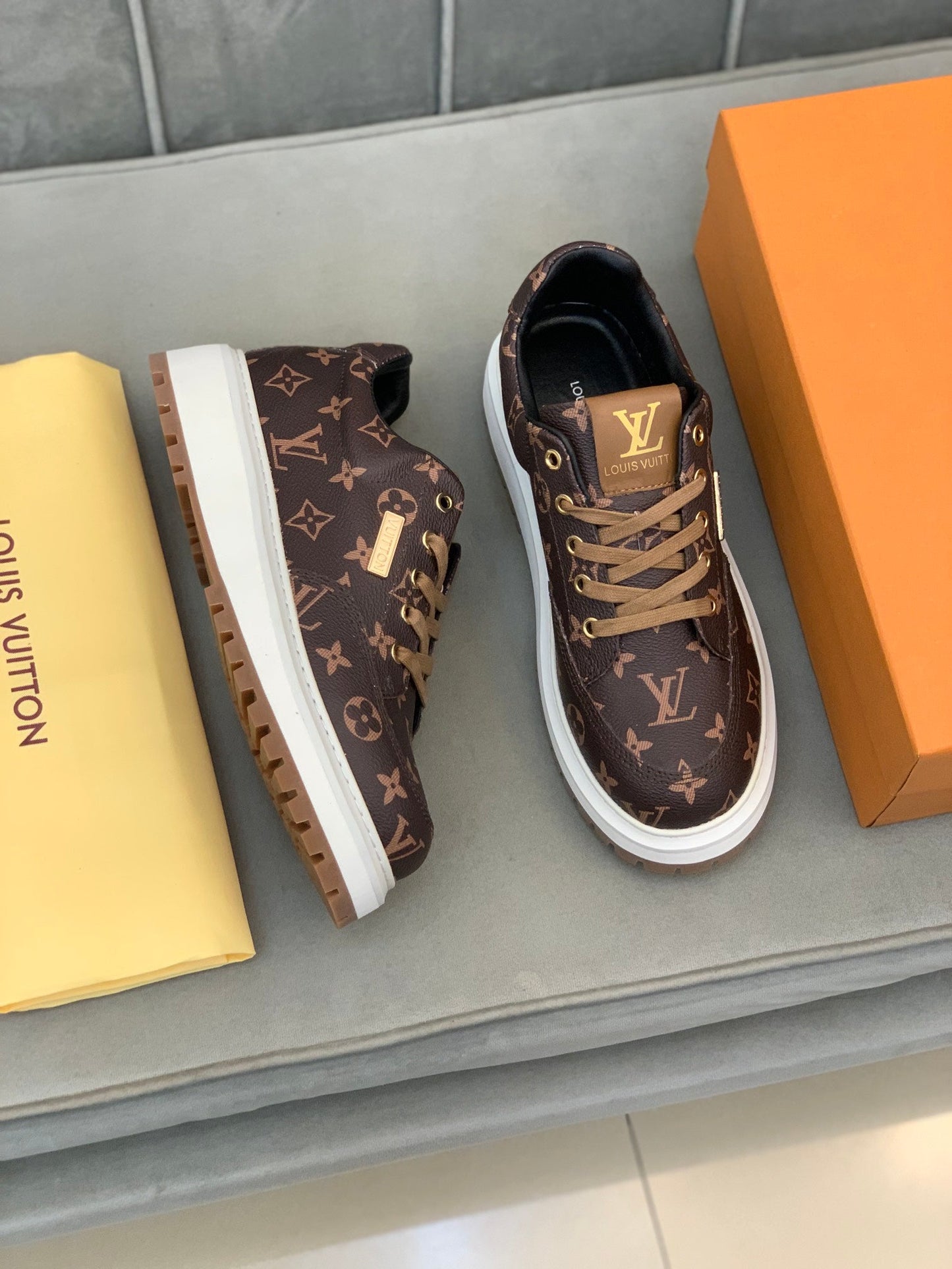 LU Shoes Sneakers Monogram