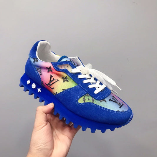 LU Trainers Blue Sneakers