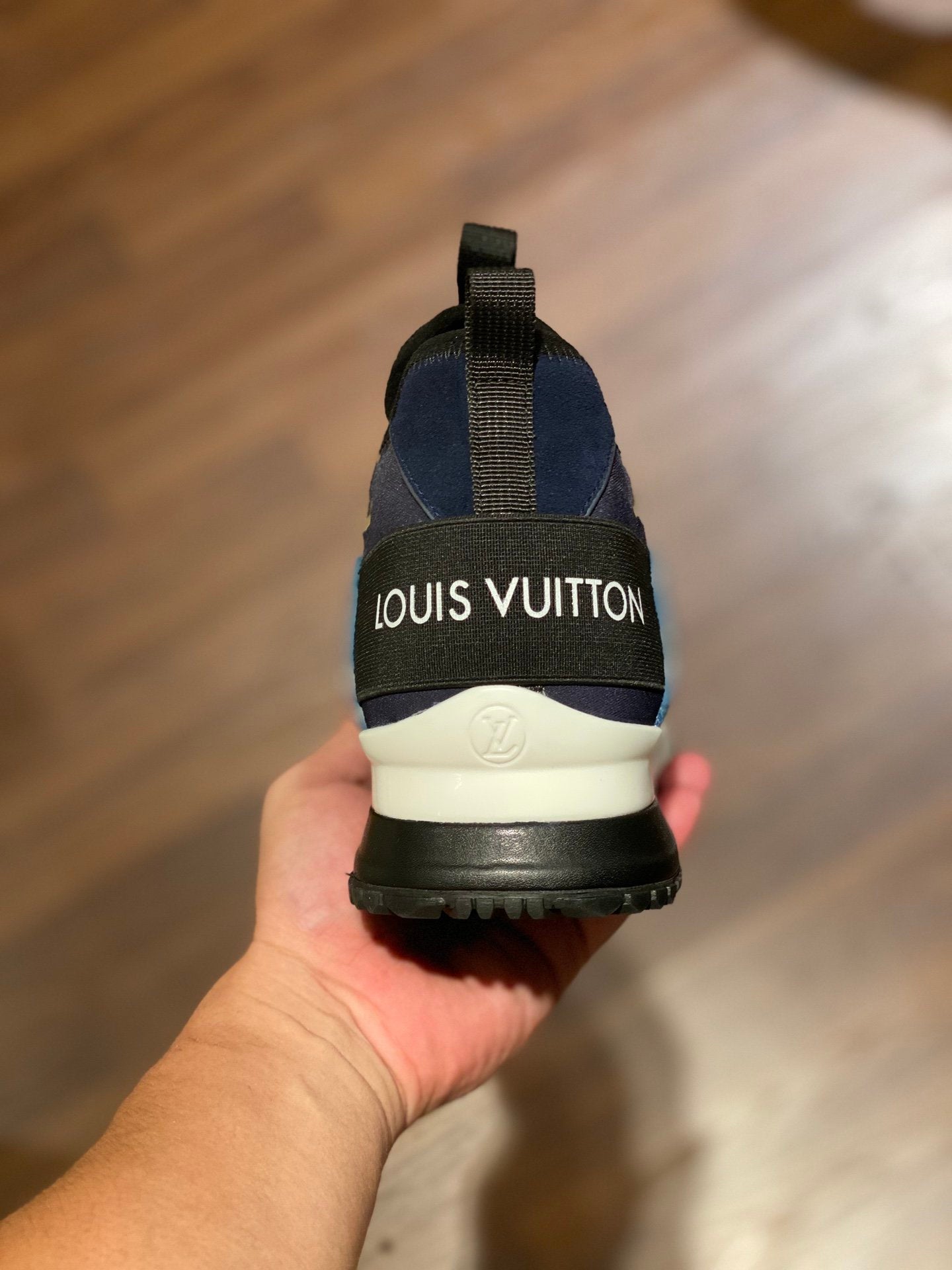 LU Sneakers Blue Black