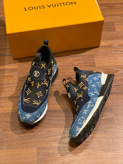LU Sneakers Blue Black