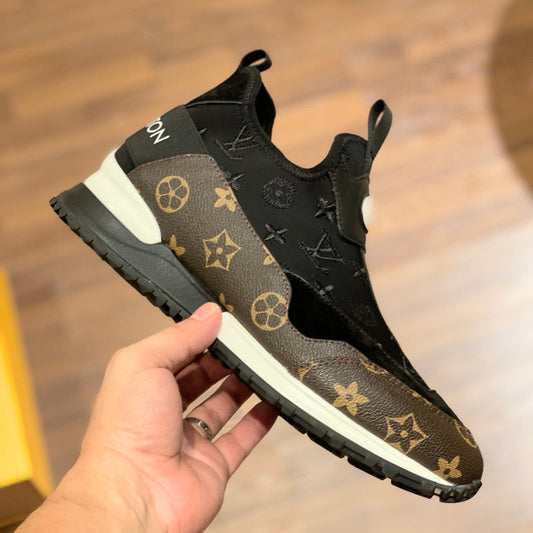 LU Sneakers Brown Black