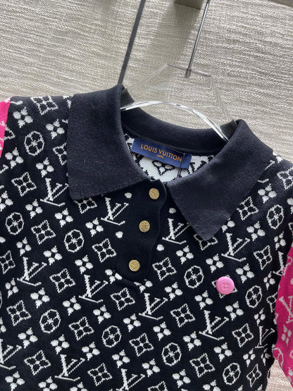 LU  Sweater Woman knitted top 2 Color 's Polo