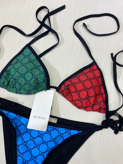 GU  Swimsuit Bikini Colorful