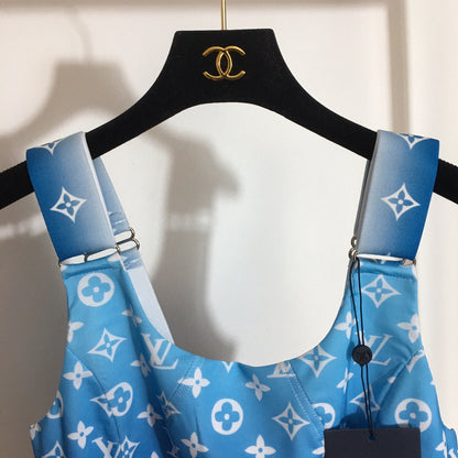 LU  Tank Top  T - shirt  2 Color's Woman Ombre Cropped
