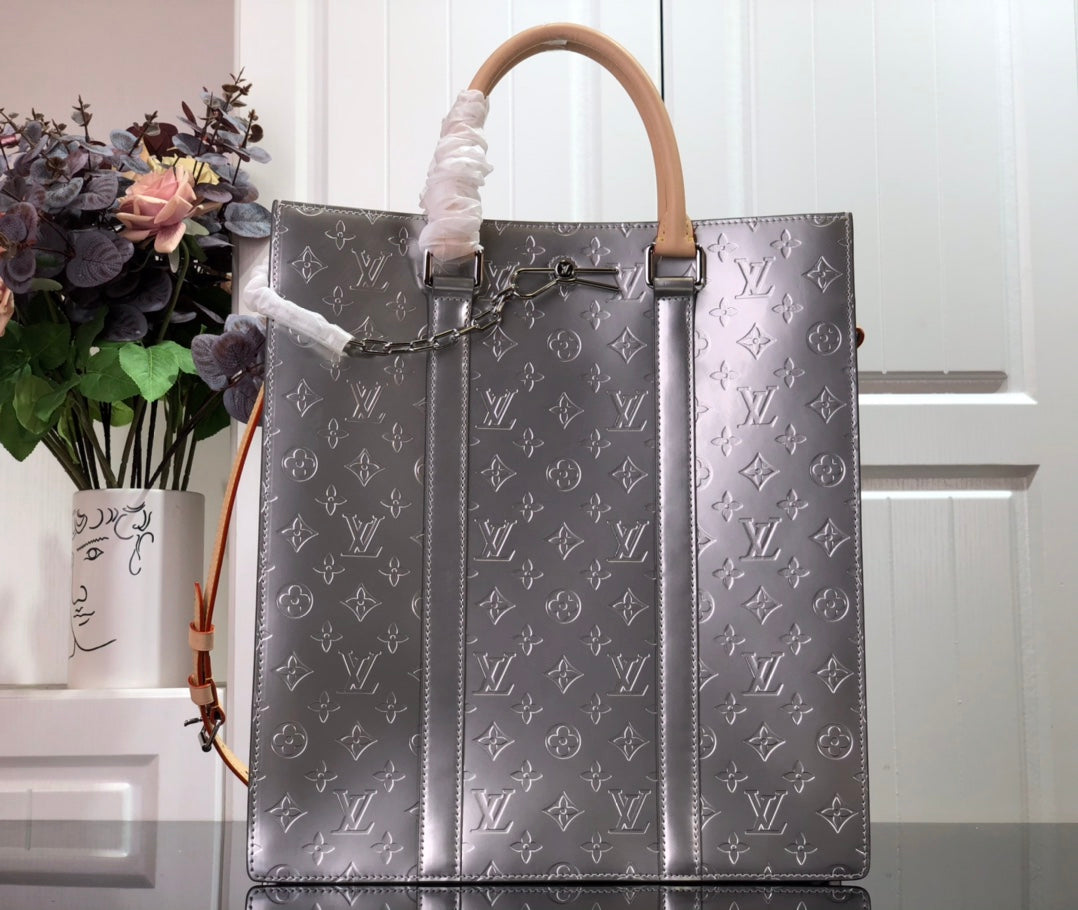 LU Bag Tote Silver 38 cm