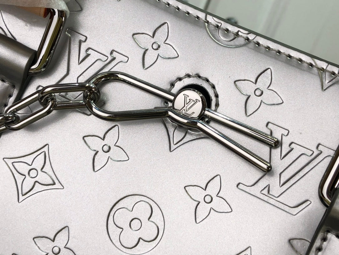 LU Bag Tote Silver 38 cm